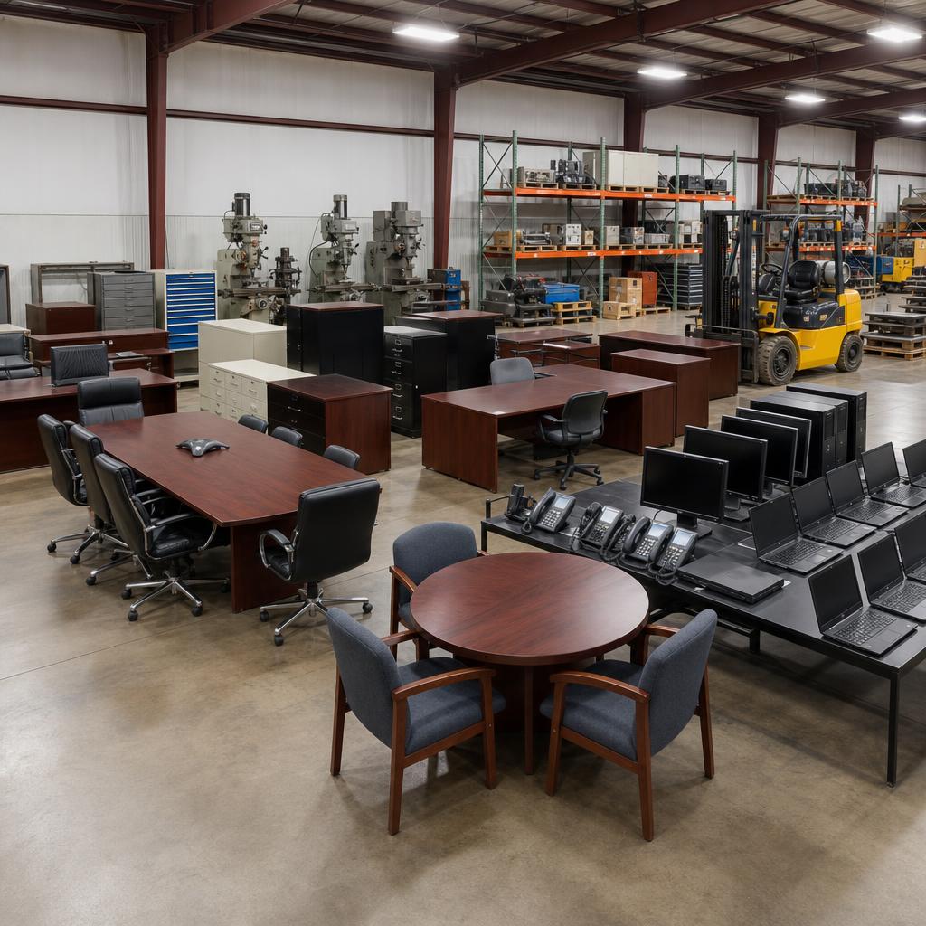 Office and industrial equipment auctions
